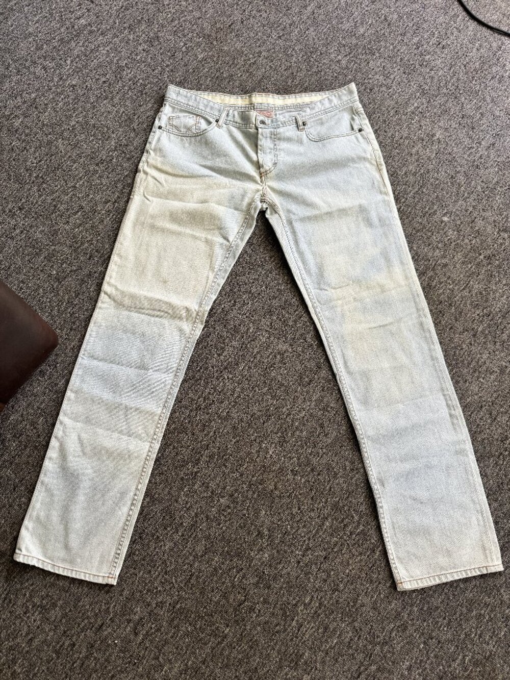Men's Vintage Dolce & Gabbana D&G Light Wash Denim Jeans Size 38
